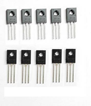 who BD139 and BD140 Transistor NPN Transistor (Number of Transistors 10) NPN Transistor image 1