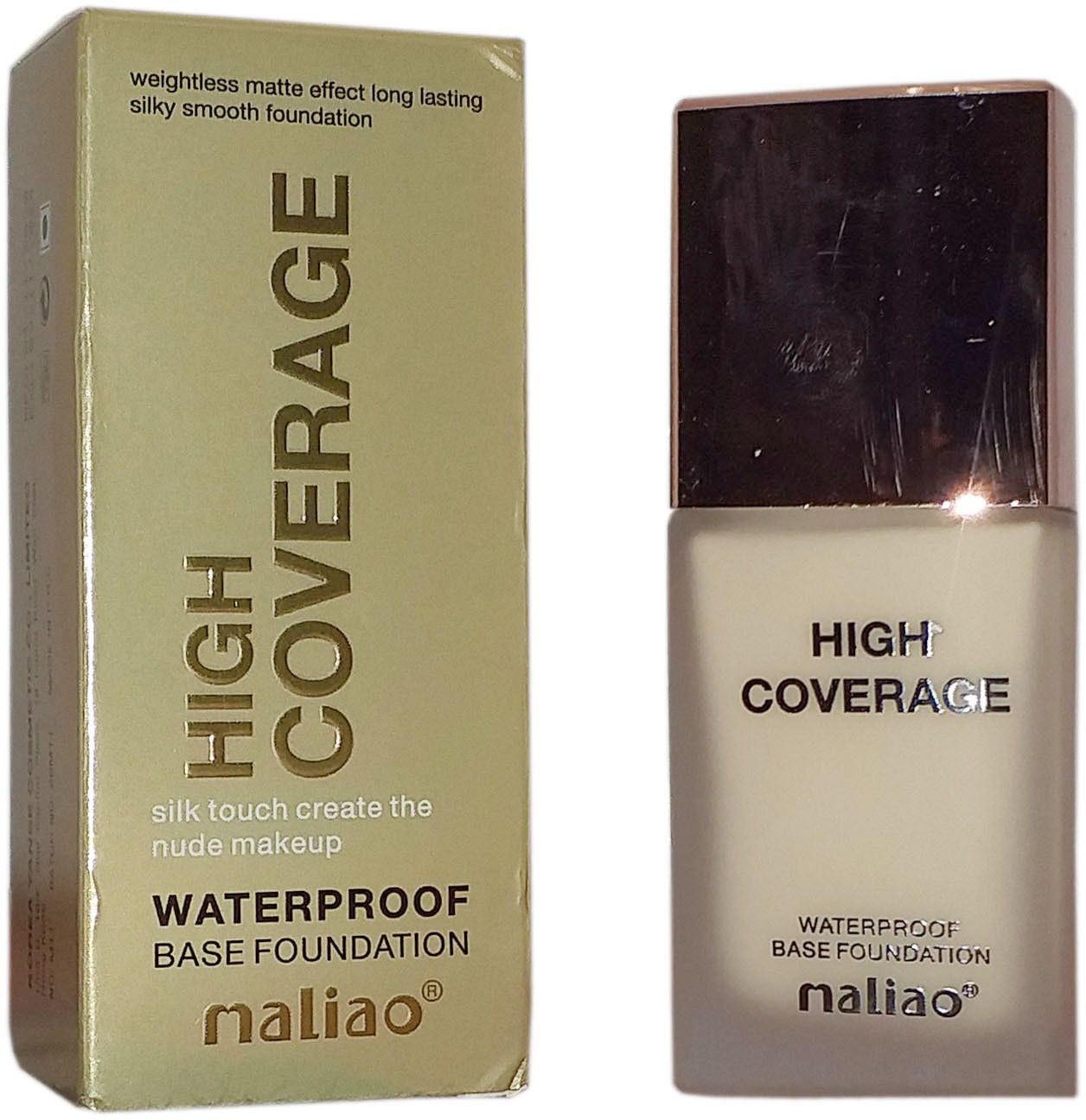 High Coverage Water Proof Base Foundation White Ivory Foundation-image-44