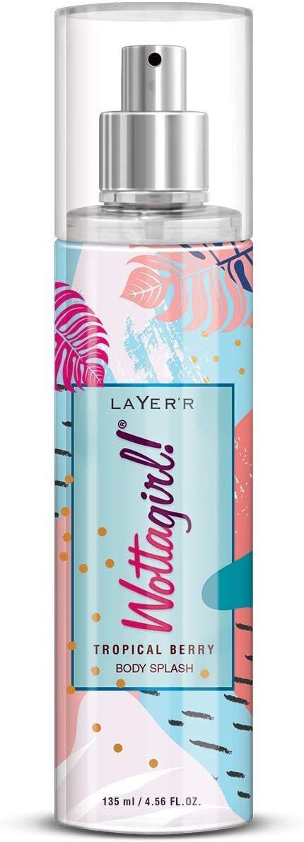 WATTAGIRL TROPICAL BERRY BODY SPLASH 135 ML Deodorant Spray - For Women-image-3
