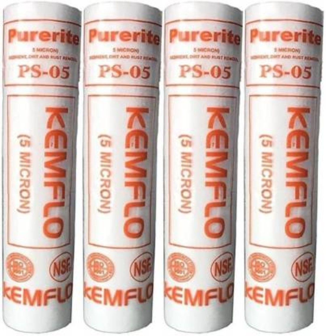 utkrist kemflo RO Kemflo Spun Pre-Filter Candle for All RO Filter Water Purifier Pack of 4 Solid Filter Cartridge (0.5, Pack of 4) Solid Filter Cartridge-picture-28