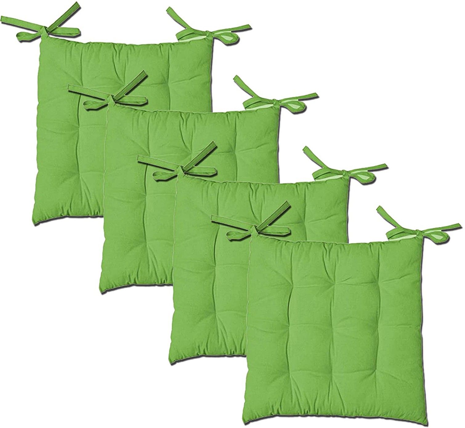 Cotton Solid Chair Pad Pack of 4-image-30