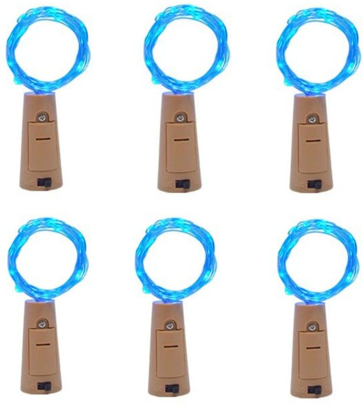 mansaa 20 LEDs 2.01 m Blue Steady String Rice Lights-picture-25