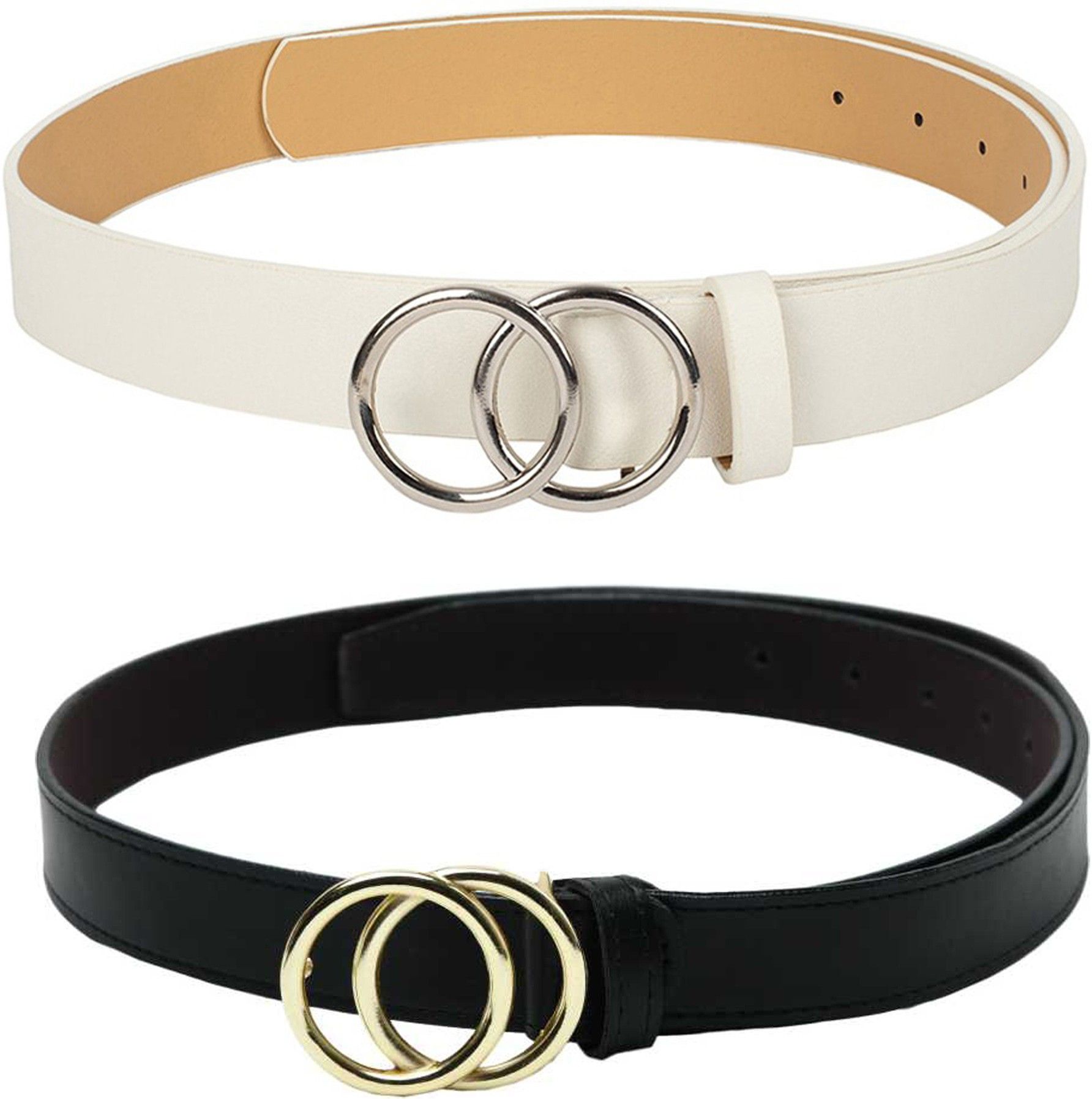 Women Casual Multicolor Artificial Leather Belt-image-35