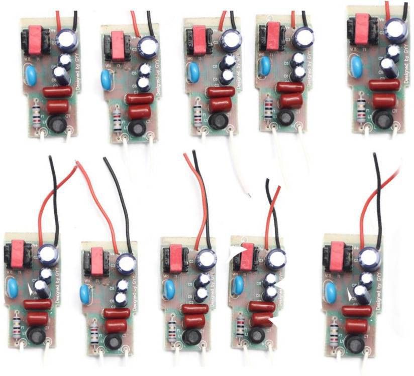 sg flash (pack of 10) 9w HPF DRIVER Raw Material For Led Bulb Light PREMIUM QUALITY Electronic Components Electronic Hobby Kit-picture-12