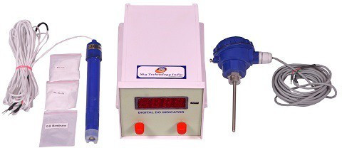 sky technology india Online Digital Dissolved Oxygen indicator /DO meter/Industrial DO Meter / pH Indicators image 1