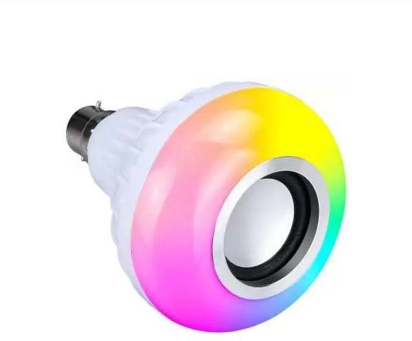 ROBOTECH Smart LED Music Light Bulb Remote Controller Bluetooth Music Bulb With 7W LED And 3W Speaker Music Bulb WIth Remote And User Manual Color Lamp Built-in Audio Speaker for Home, Bedroom, Living Room, Party Decoration Smart Bulb-picture-19