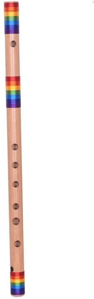 ibda indradhanush flute E scale for professional / learner / beginner bamboo bansuri 15.5 inch ( Rainbow ) Bamboo Flute-picture-14
