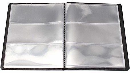 Leather Currency Storage Album ( 90 Pocket ) Album