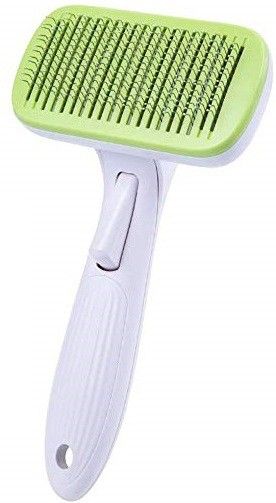 the dds store Dog Grooming Plastic Auto Slicker Self Cleaning Hair Brush for Dogs & Puppies Slicker Brushes for Dog & Cat Slicker Brushes for Dog, Cat, Dog & Cat, Hamster, Guinea Pig, Rabbit-picture-17