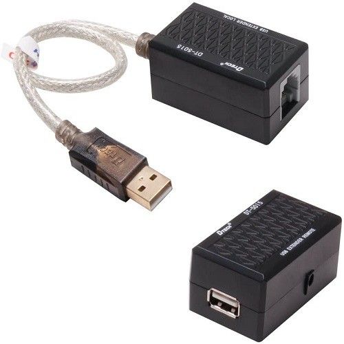 techut 60m USB to rj45 over Cat5 Cat5e Ethernet Cable Extension Lan Adapter-image-24