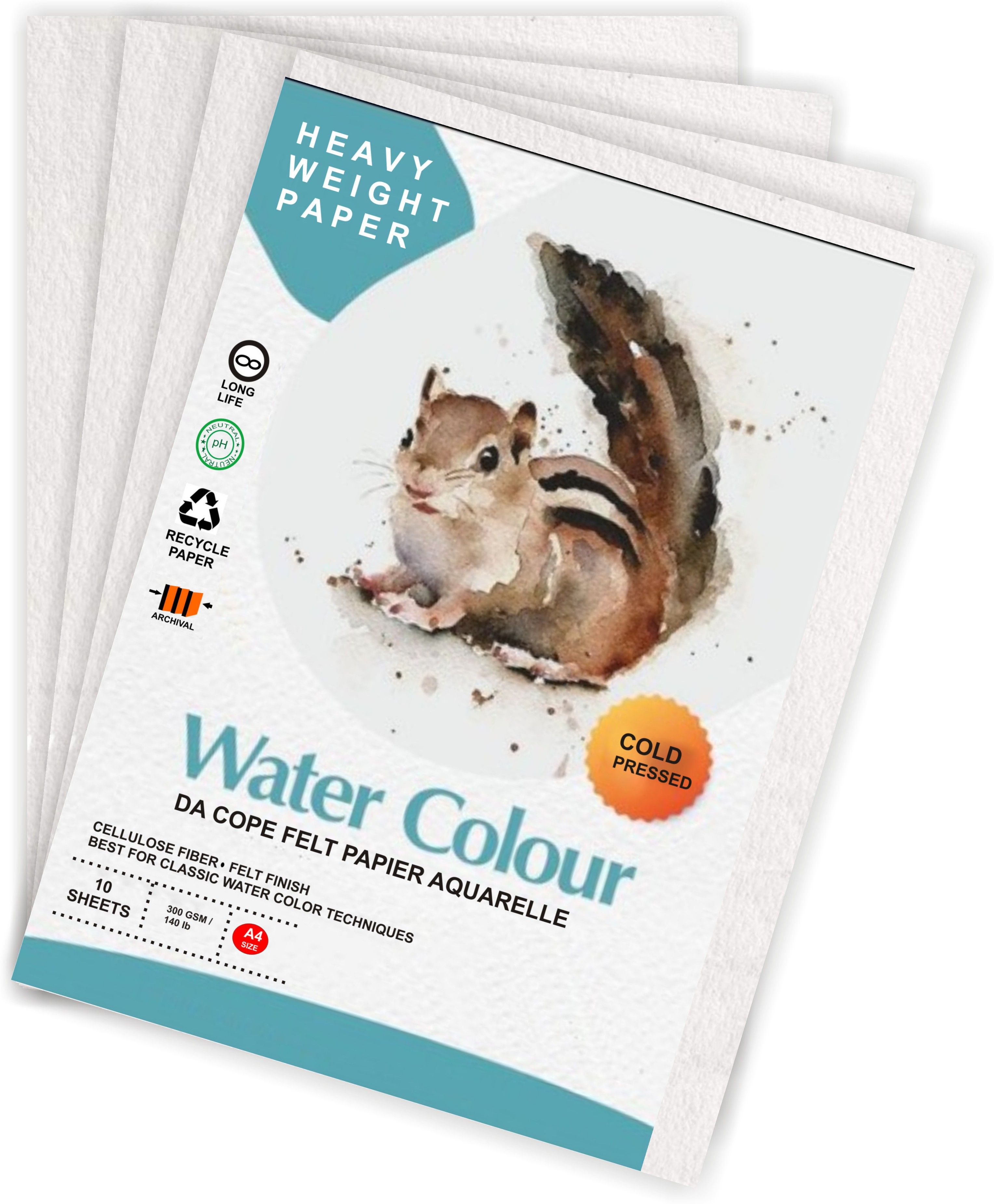 variety 10 SHEETS UNRULED A/4 300 gsm Watercolor Paper-picture-21