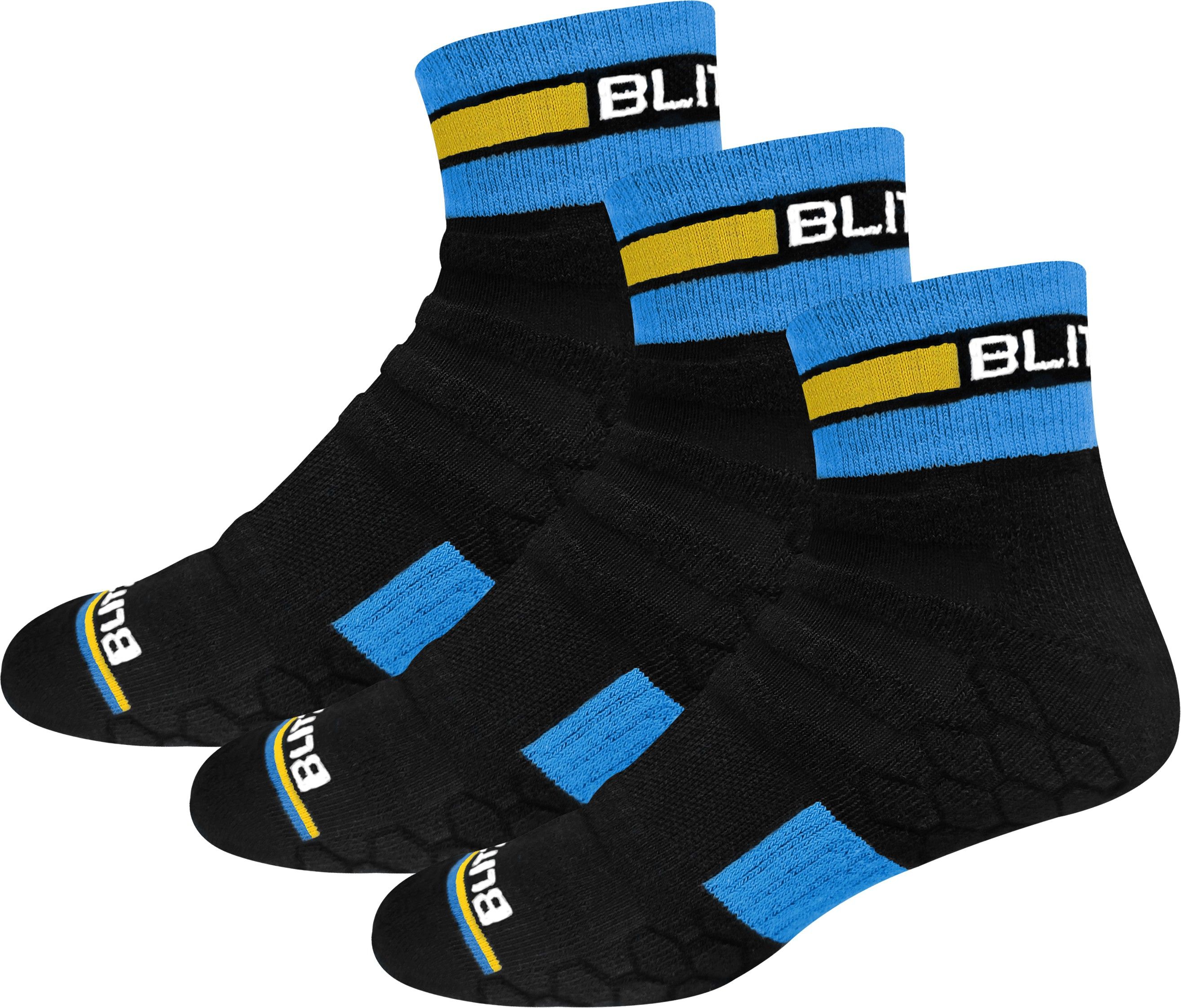 blitzsox Men Striped Ankle Length-picture-12