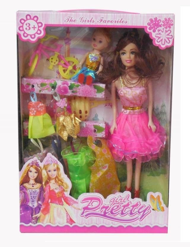 vd toy's Girl Pretty Doll Toys with Multicolour Fashion Accessories for 3+ Girls-picture-20