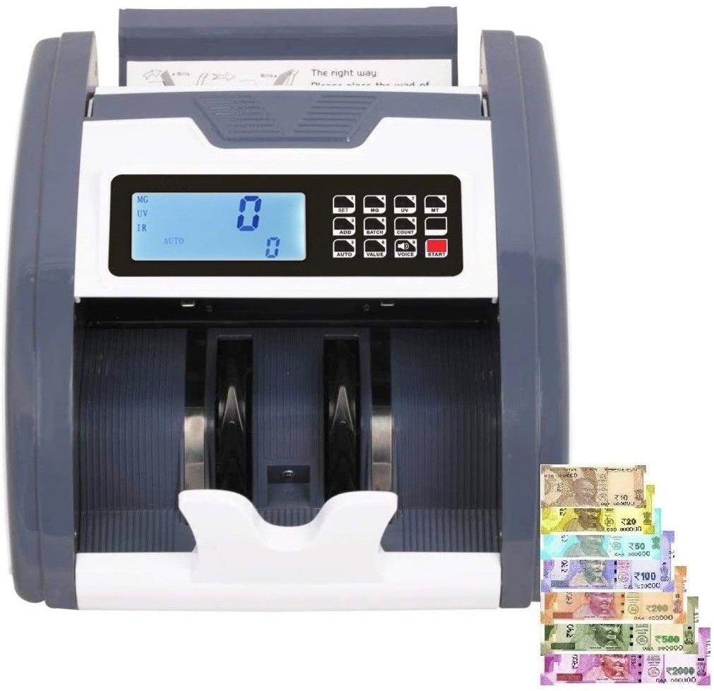 Drop2Kart Bank Grade Cash Counter for All Indian Currency Notes with UV/MG/MT CMOS Sensors, Big TFT LCD Display and After Sales Service Support Note Counting Machine-picture-38