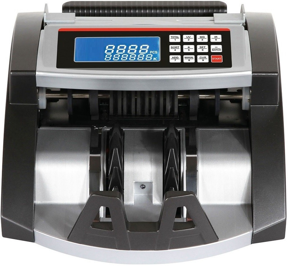 Drop2Kart Bank Grade Currency Counter with Support for All New & Old INR, Big LCD Display & UV/MG/MT/IR Counterfeit Bill Detection Note Counting Machine image 1
