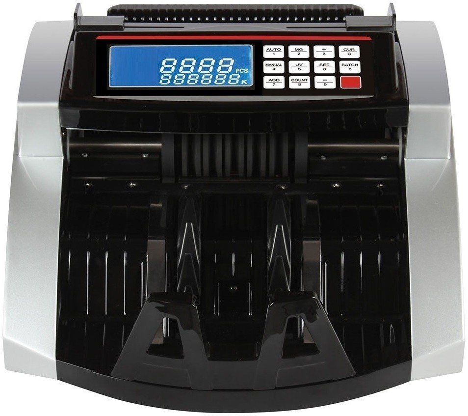 Drop2Kart Bill Counter with Large Blue TFT LCD Display, Counts All Old & New INR with UV/MG/MT/IR FakeNote Scanning Note Counting Machine image 1
