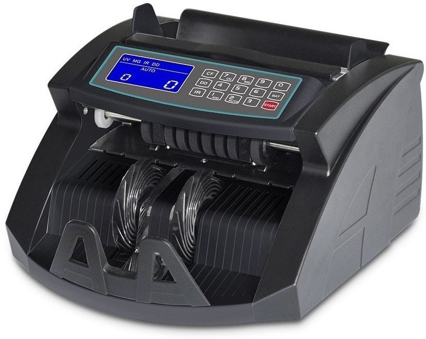 Drop2Kart Automatic Bill Counter - Dual Motor, UV/MG/MT/IR FakeNote Detection, Fast Counts All Old & New INR with LED External Display Note Counting Machine image 1
