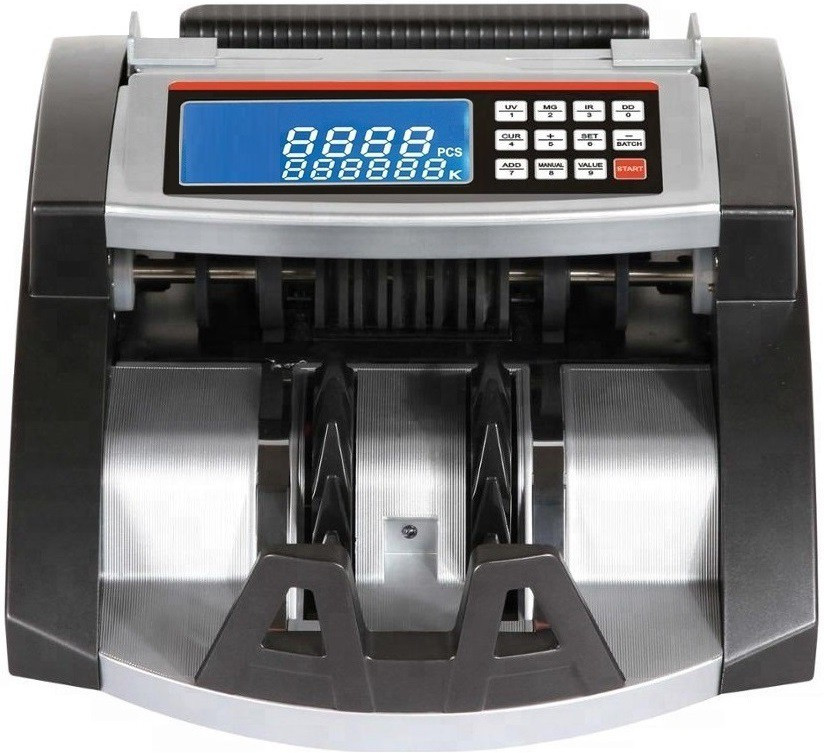 Drop2Kart LCD Cash Counter with UV/MG/MT/IR FakeNote Detection, Fully Updated for All INR with After Sales Service Support Note Counting Machine image 1