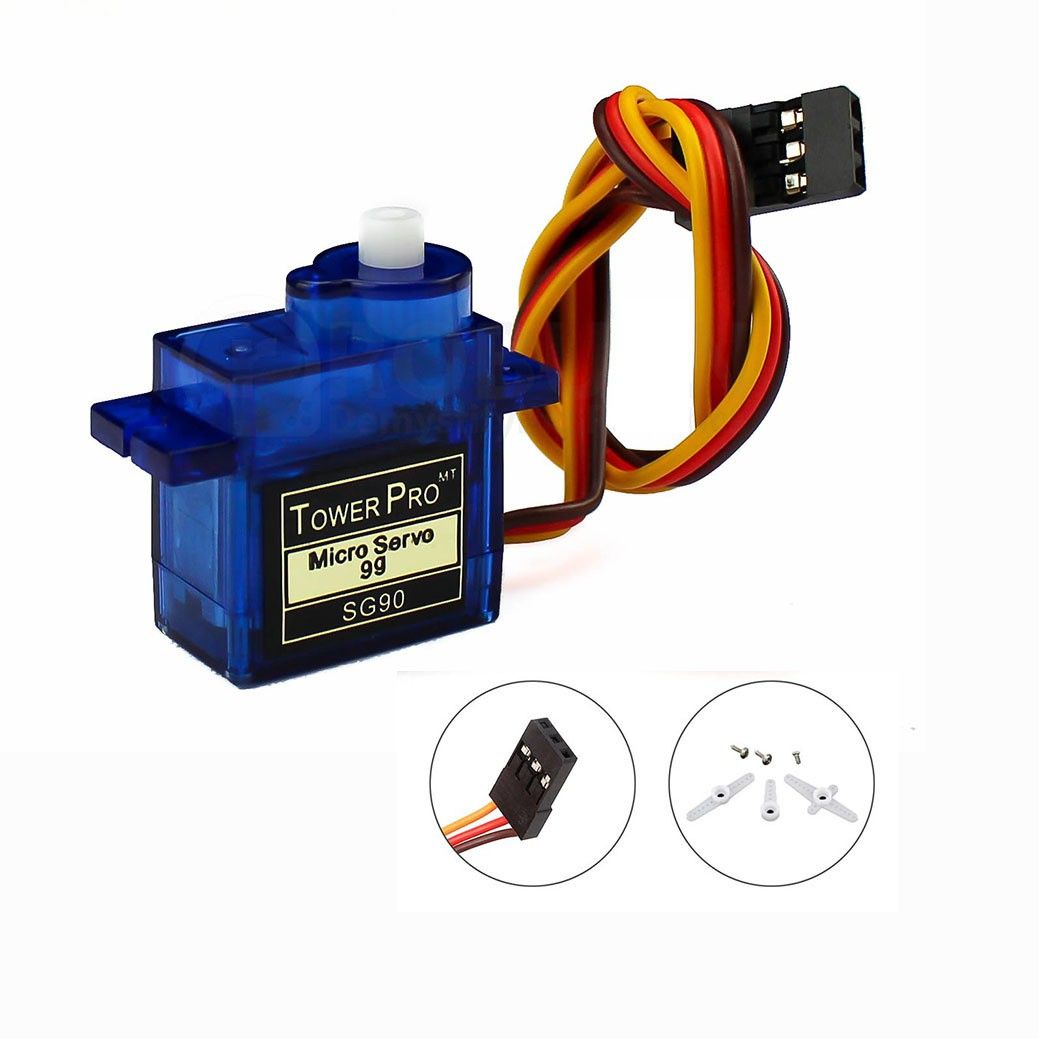 geeta enterprises Sg90 Servo 9g Motor Tower Pro Rc Robot Controls, Multi-color Electronic Components Electronic Hobby Kit-picture-12
