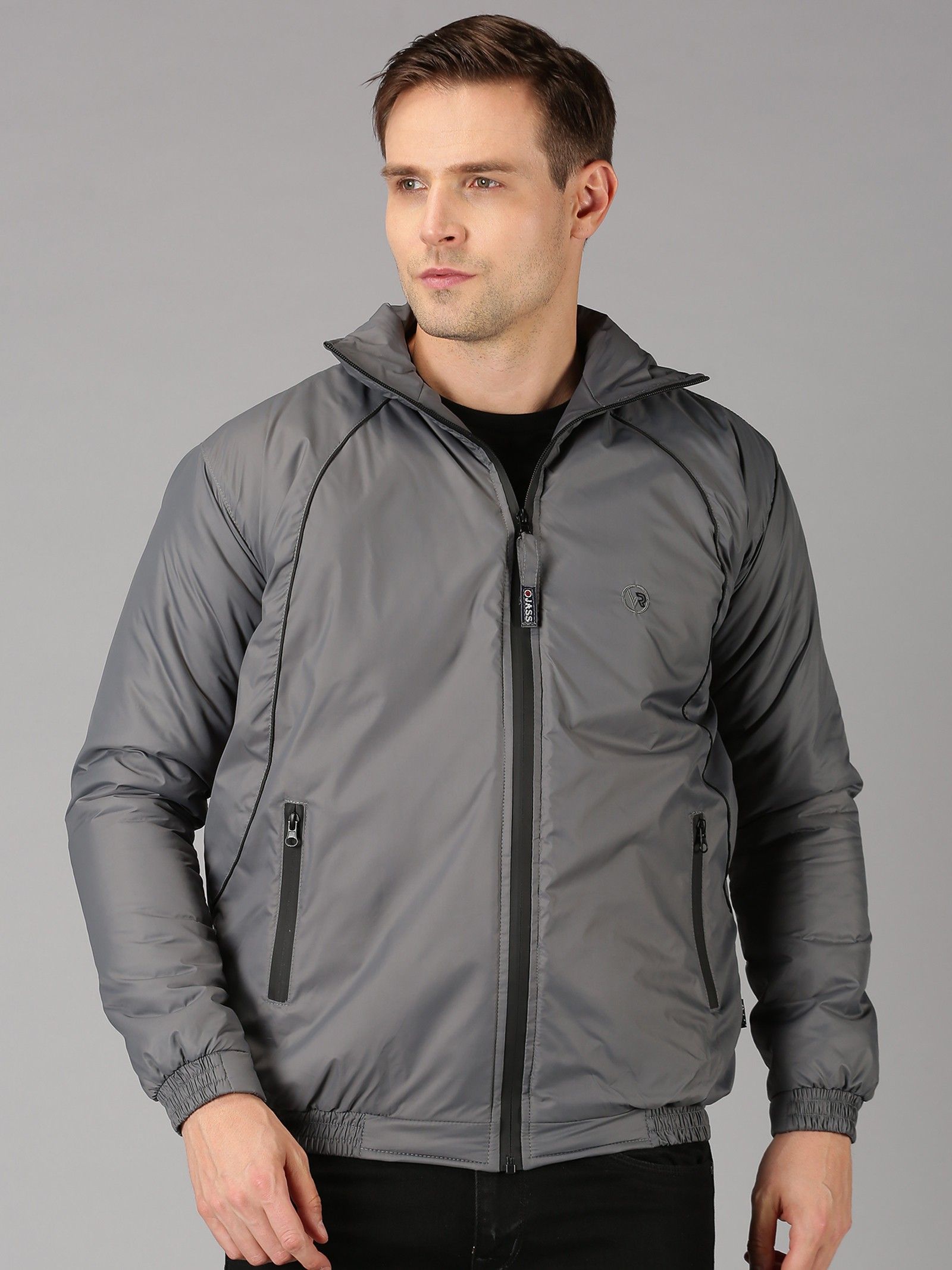 vrojass Men Solid Biker/Riding Jacket-picture-20