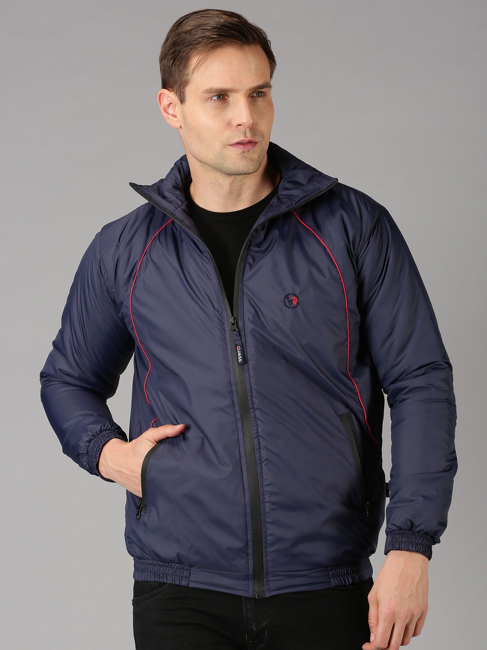 vrojass Men Solid Biker/Riding Jacket-picture-20