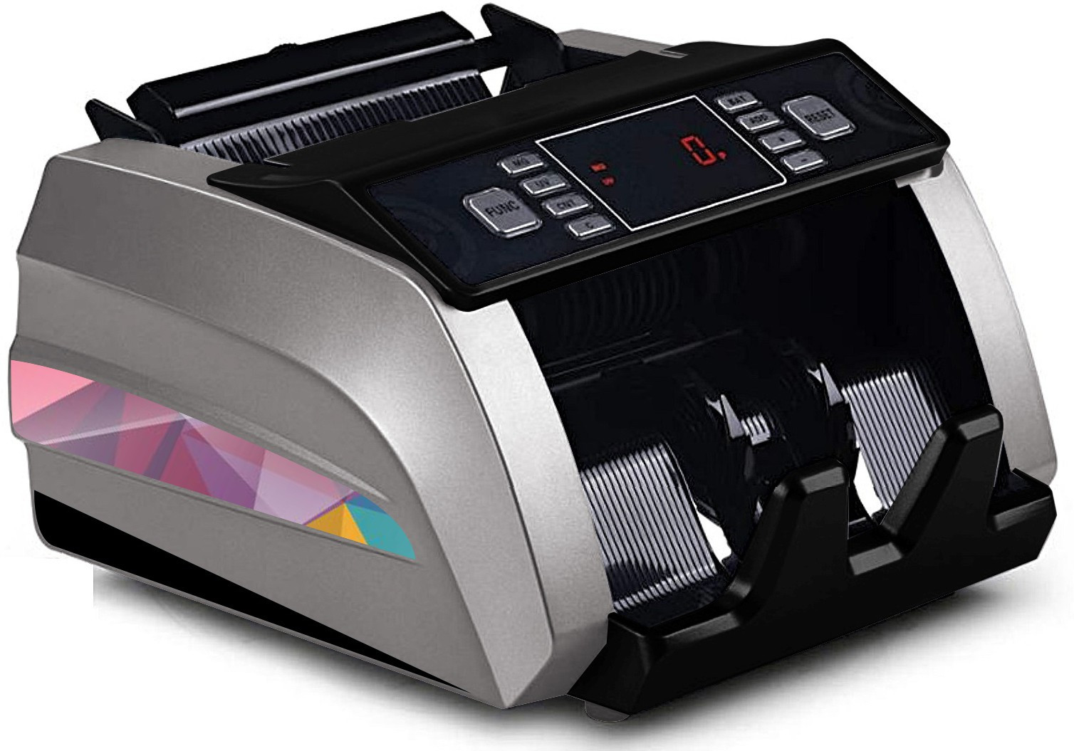 Drop2Kart Automatic Cash Counter Updated for All Old & New INR, Japanese - UV/MG CMOS Sensors, After Sales Service Support Note Counting Machine image 1
