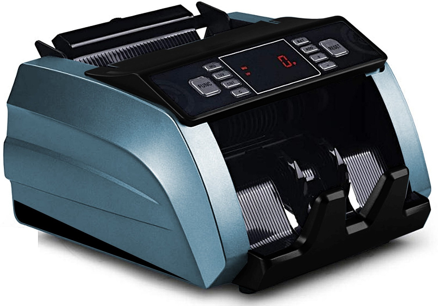 Drop2Kart Bank Grade Cash Counter for All INR Notes with UV/MG CMOS Sensors, LED Display and After Sales Service Support Note Counting Machine image 1