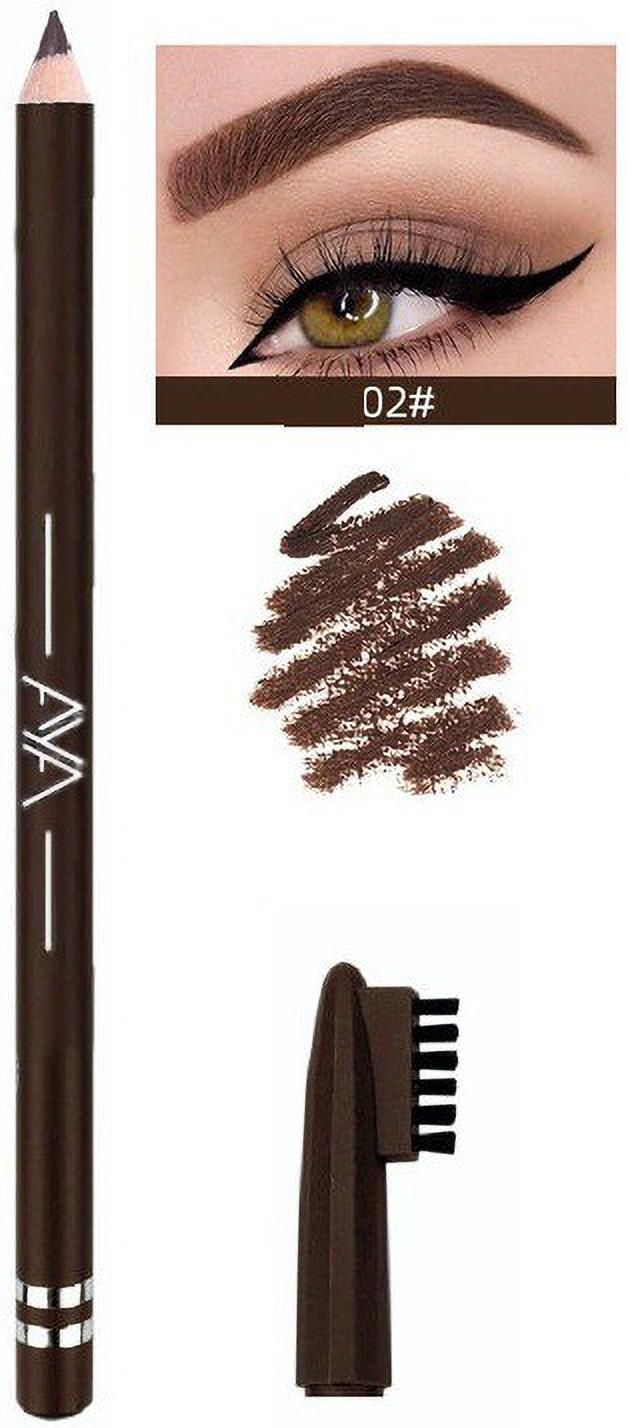 Waterproof Eyebrow Pencil With Brush-image-31