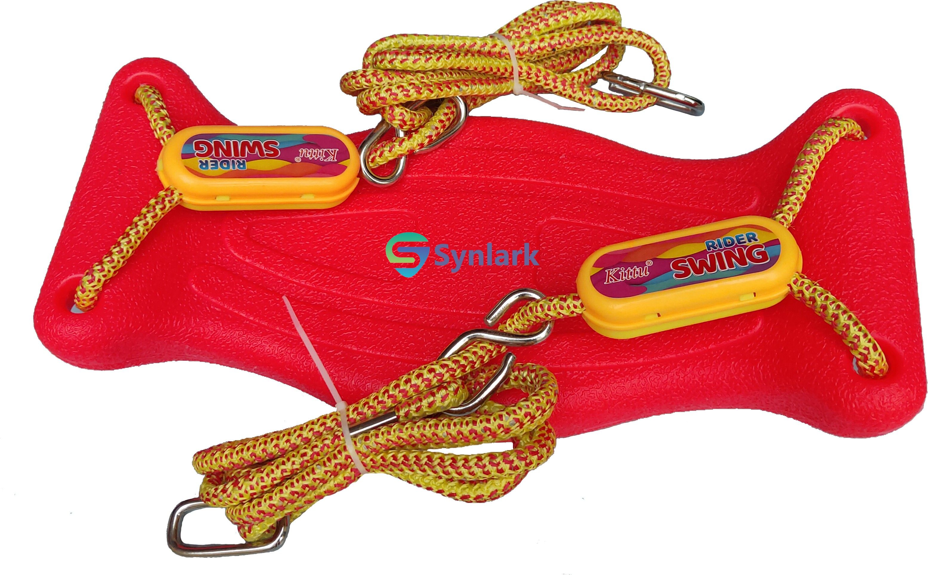 synlark Swing Rider Jhula for Kids Playing Indoor Outdoor Plastic Swing for Hanging Multicolor Swing-picture-38