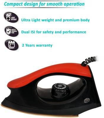 LONG LIFE IRON SUPER FINISH IRON,, CURVY DESIGN IRON FOR YOUR SMART HOME , WITH SMART FINISH , HIGH QUALITY IRON, GRAB THIS COOL IRON BEFORE DEAL ENDS 2021 (New List Of Iron) 2021 750 W Dry Iron-image-8