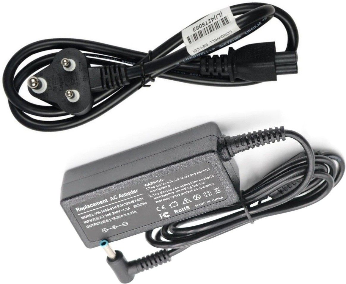 Laplogix BLUE PIN Laptop Charger Pin Size 4.5 X 3.0mm 19.5V 2.31A 45 W Adapter-picture-22