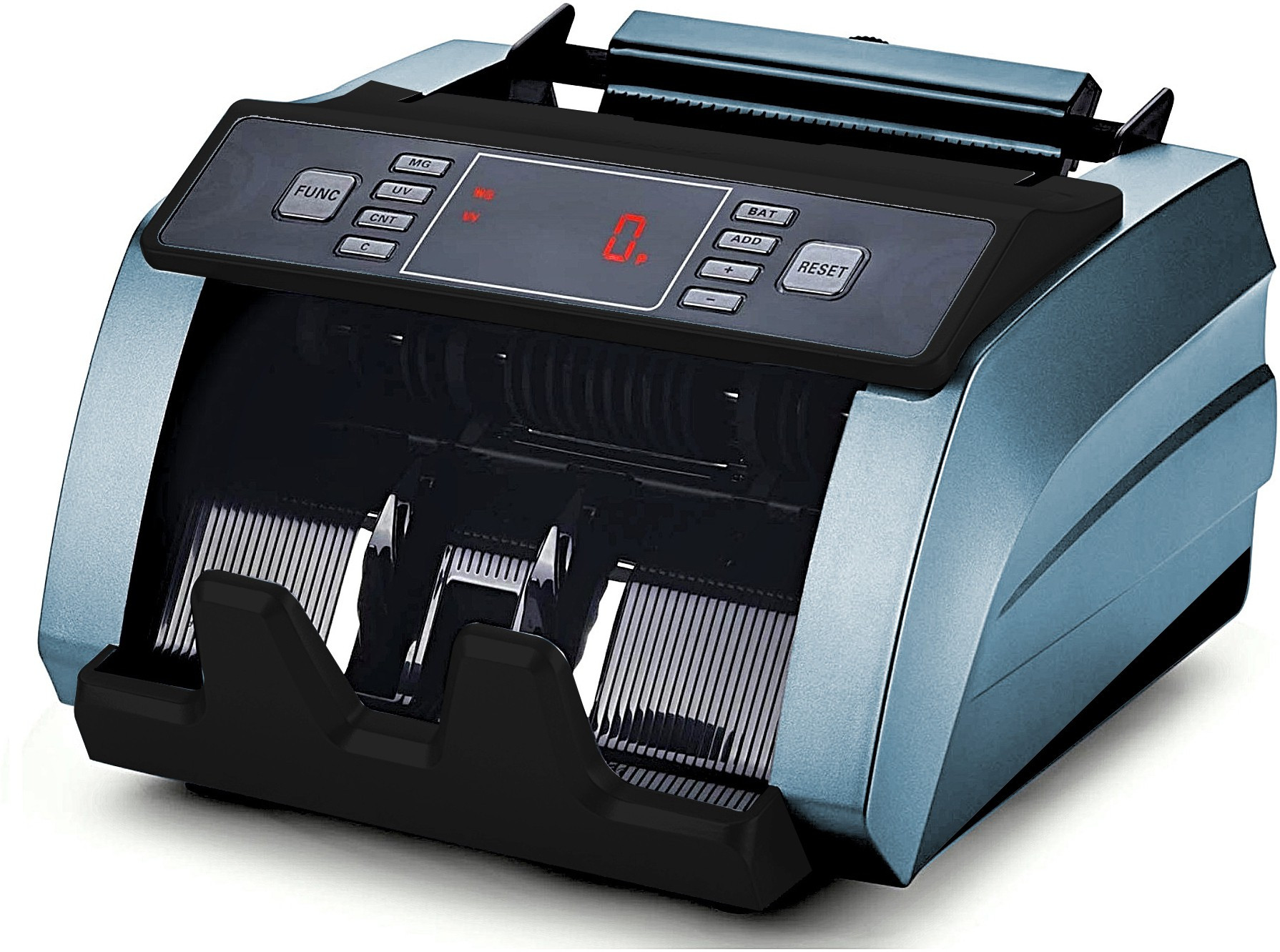 Drop2Kart CashCounter for All Indian Currency Notes - Automatic Counting, UV/MG Sensors, Dual HeavyDuty Motor, External LED Display Note Counting Machine image 1