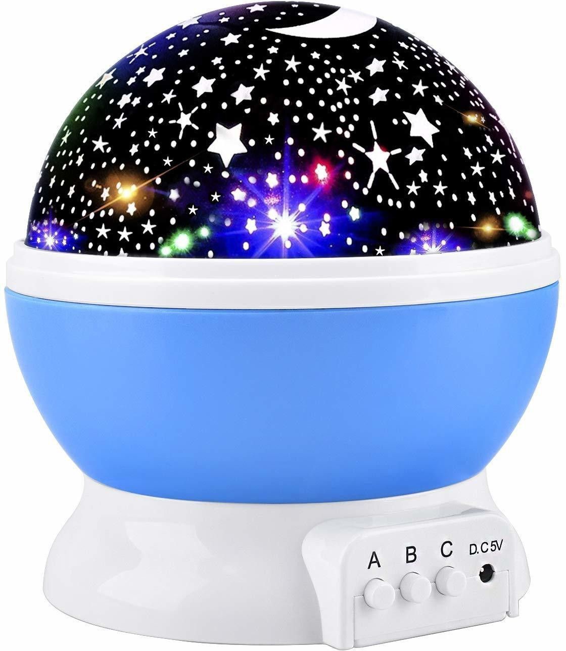 Kids Room Night Light Ceiling Star Projector for Getting Babies to Sleep Night Lamp-image-14