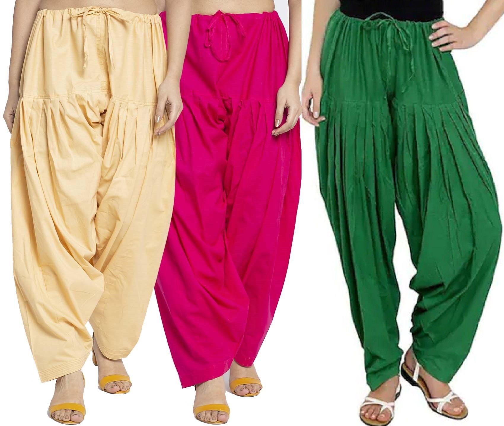 swastik stuffs Cotton Solid Patiala-picture-16