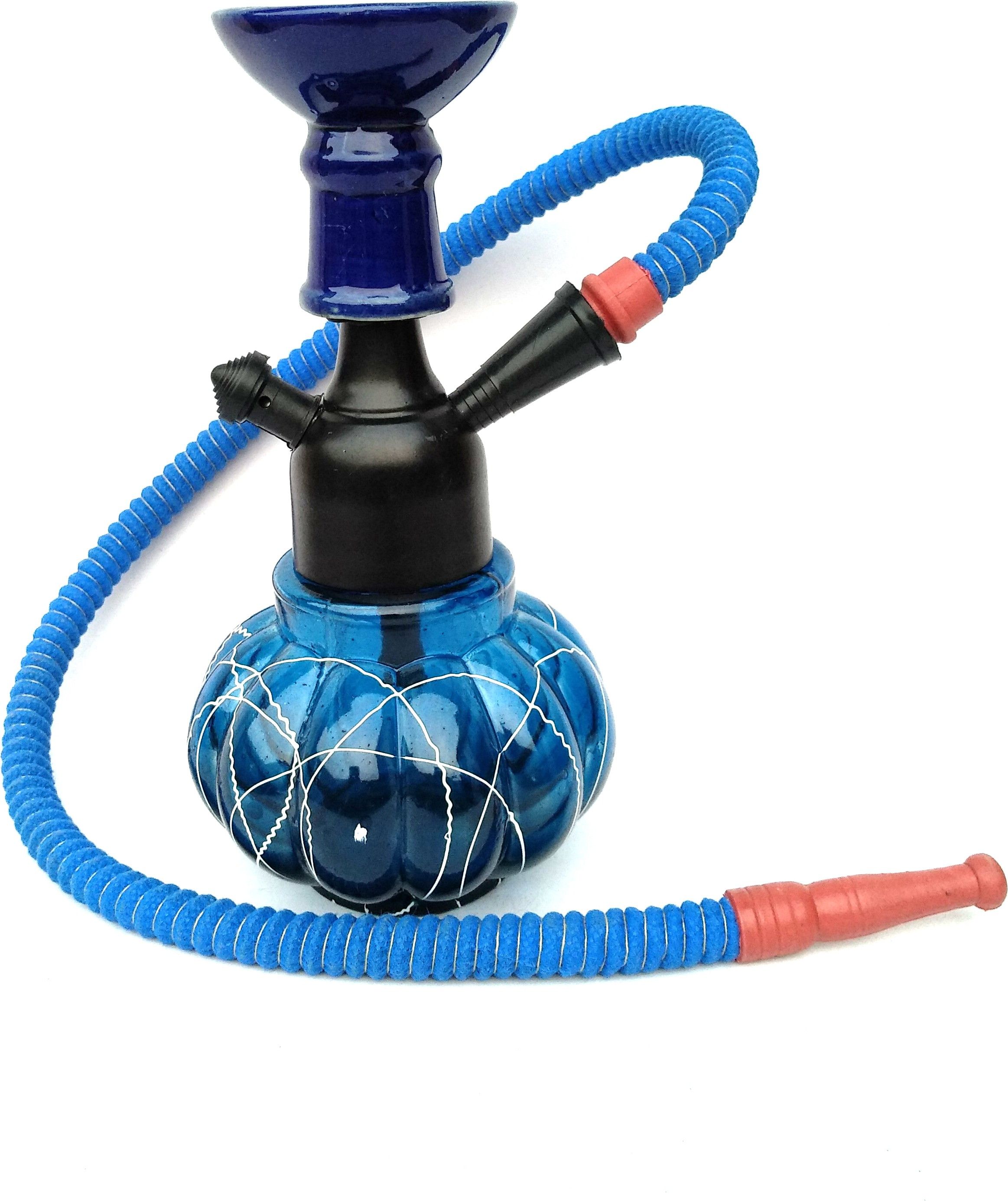 The New Look 8 inch Glass Hookah Blue 8 inch Glass Hookah-picture-25