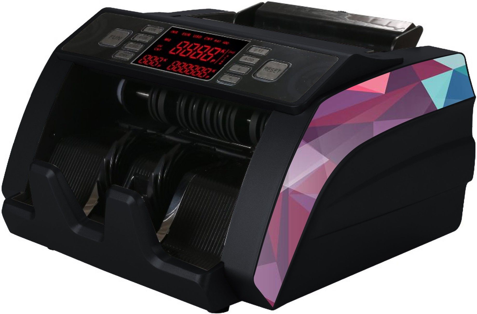 Drop2Kart Bill Counter - Counts all Indian Notes, LED Display, Heavy-Duty Motor, UV/MG Fake-Note Sensors, After Sales Service Support Note Counting Machine-image-45
