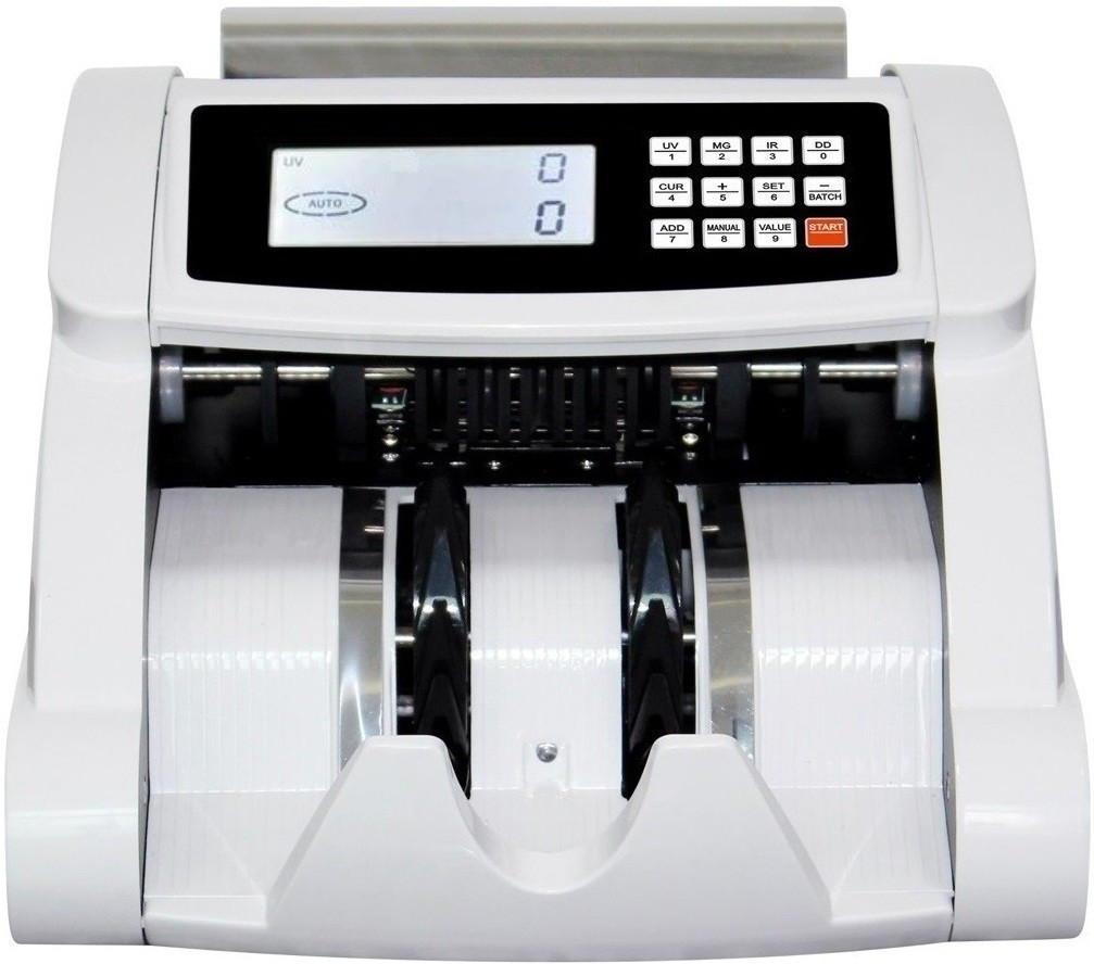 Drop2Kart Automatic Cash Counter - TFT LCD Display, Counts All INR Bills, UV/MG Scanning, FakeNote Alarm, After-Sales Service Support Note Counting Machine image 1