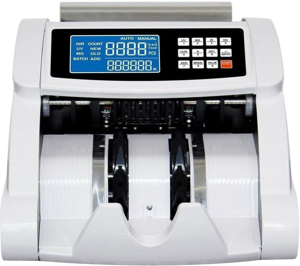 Drop2Kart Automatic Bill Counter - Big LCD Display, UV/MG CMOS Sensors, Multiple Operation Modes, Fake-note Alarm, LED External Display Note Counting Machine-image-34