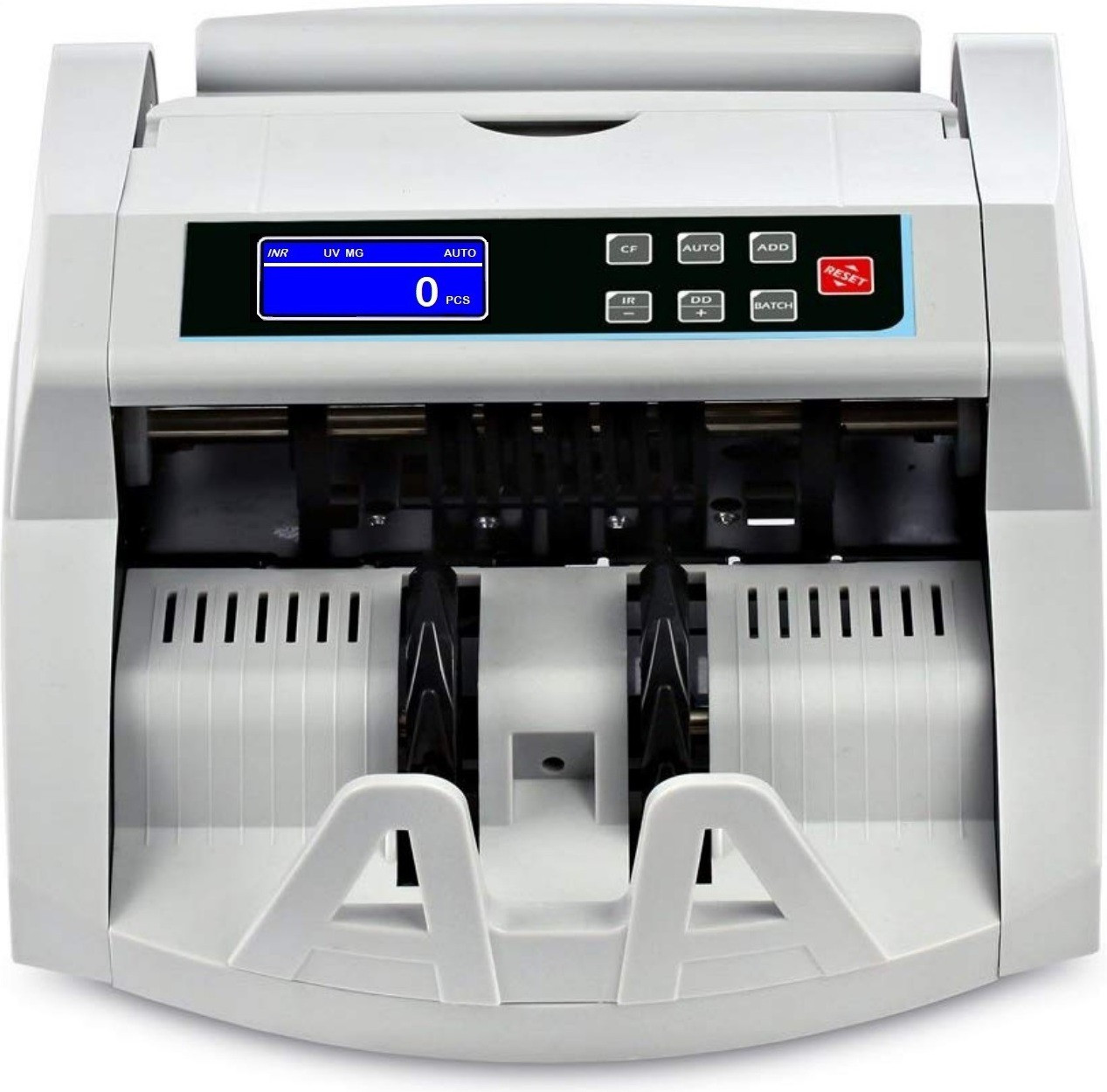 Drop2Kart Bill Counter - LCD Display and Fully Automatic, Counts All INR Notes, UV/MG Scanning, FakeNote Alarm, After-Sales Service Support Note Counting Machine image 1