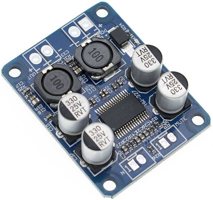 geeta enterprises Digital Amplifier Audio Board Stereo Class D, 5V, 12V, 24V high Power (TPA 3118 Mono) Sound Recorder and Sound Circuit Electronic Hobby Kit-picture-19