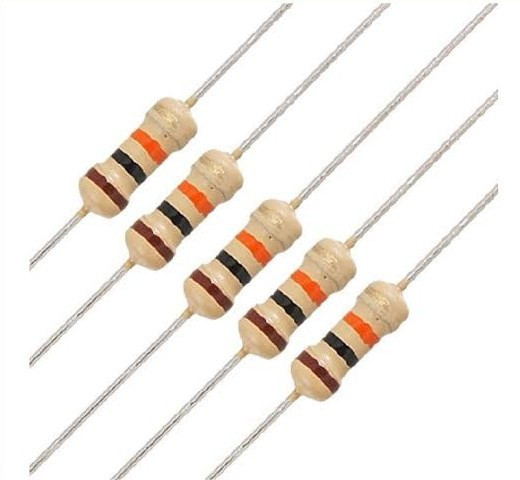 jivith 10M ohm 1/4 fixed resistor Fixed Resistor image 1