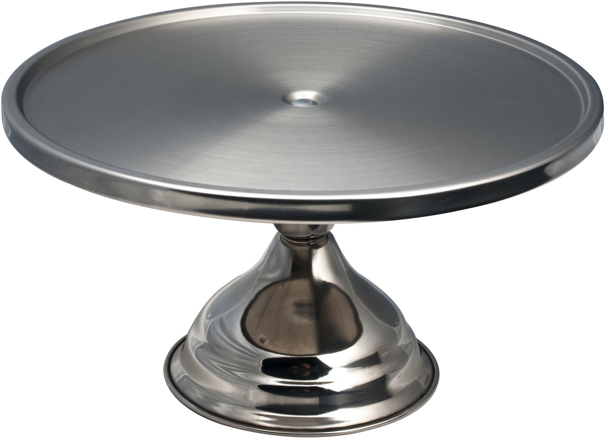 Cake and Pizza Stand Stainless Steel Cake Server