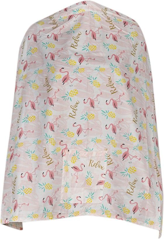 baby moo Flamingo Pink Nursing Cover Feeding Cloak-picture-23