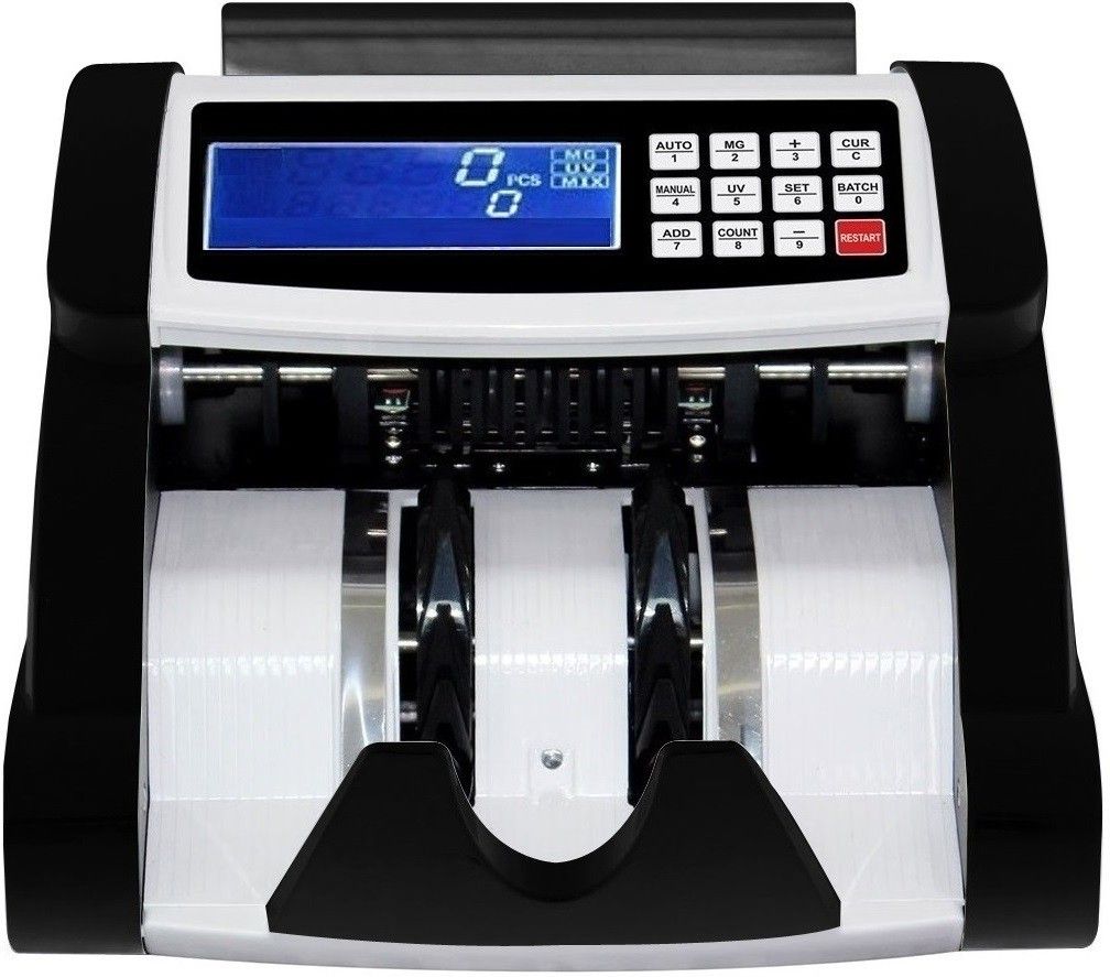 Drop2Kart Cash Counter - UV/MG/MT/IR Japanese CMOS Sensors, LCD+LED Display, Dual Heavy-Duty Motor, Counts All INR with Fake-Note Alarm Note Counting Machine-image-47