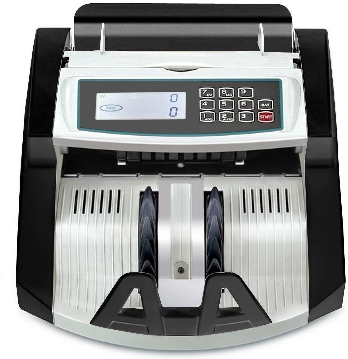 Drop2Kart Bill Counter - RGB LCD Display, UV/MG/MT/IR Image Sensors, Multiple Operation Modes, Fake-note Alarm, External LED Display Note Counting Machine image 1