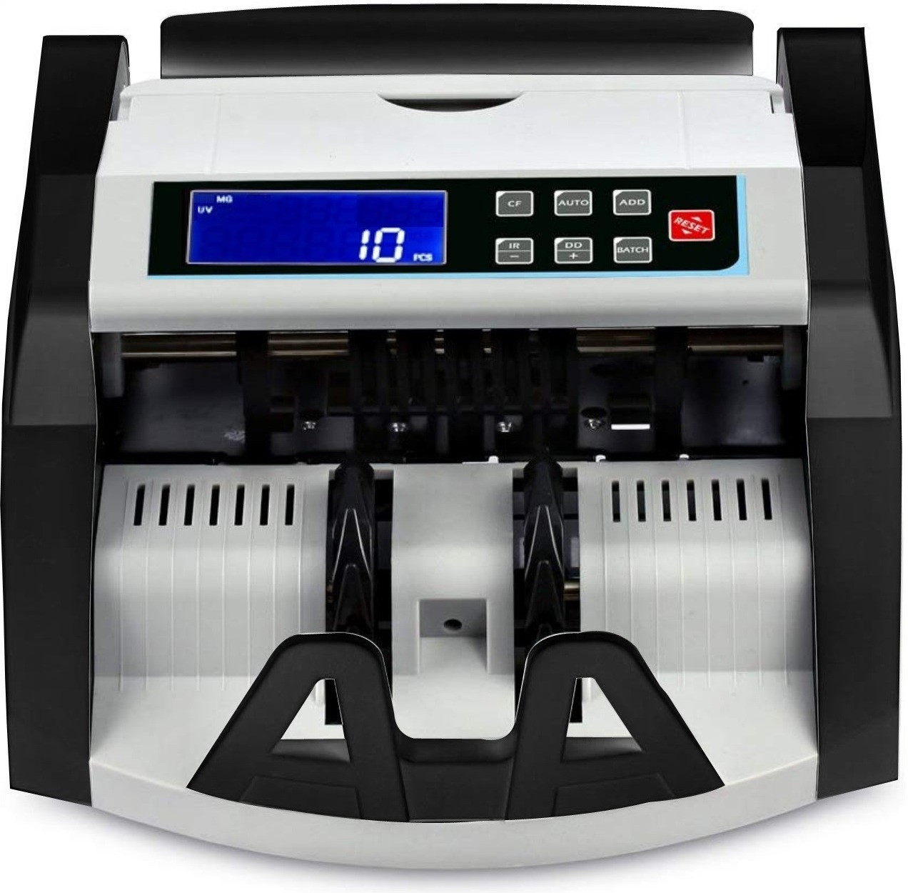 Drop2Kart Bill Counter - Counts all INR Notes, LCD Display, Heavy-Duty Motor, UV/MG/MT/IR Fake-Note Sensors, After Sales Service Support Note Counting Machine image 1