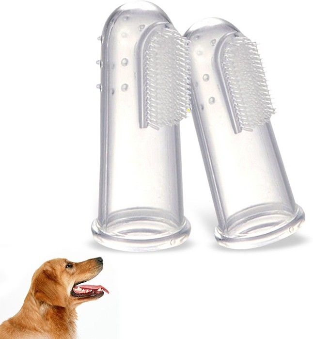 Oral Care Pet Finger Toothbrush for Dog and Cat, Pack of 2 Pet Toothbrush Pet Toothbrush-image-27