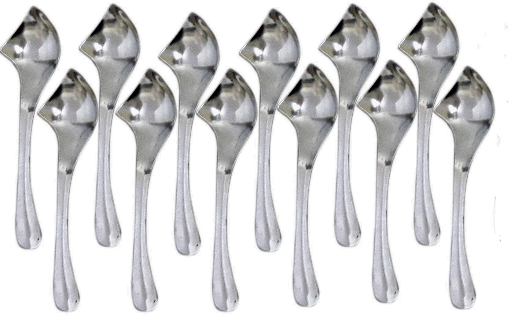dynore Set of 12 Stainless Steel Ice-cream Spoon Set-picture-14