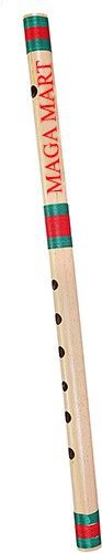 maga mart Musical Bamboo Flute C Scale size 15 inch bansuri Bamboo Flute-picture-20