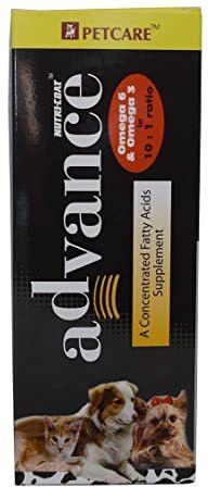 pet care Nutricoat Advance Concentrated Fatty Acids Supplement 200 Gram Pet Health Supplements-picture-32
